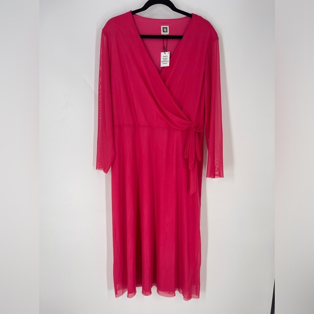 Anne Klein NWT Hot Pink Dress (B43#2)